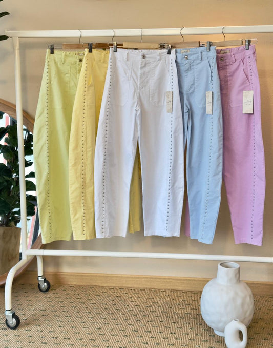 Studs Barrel Pants