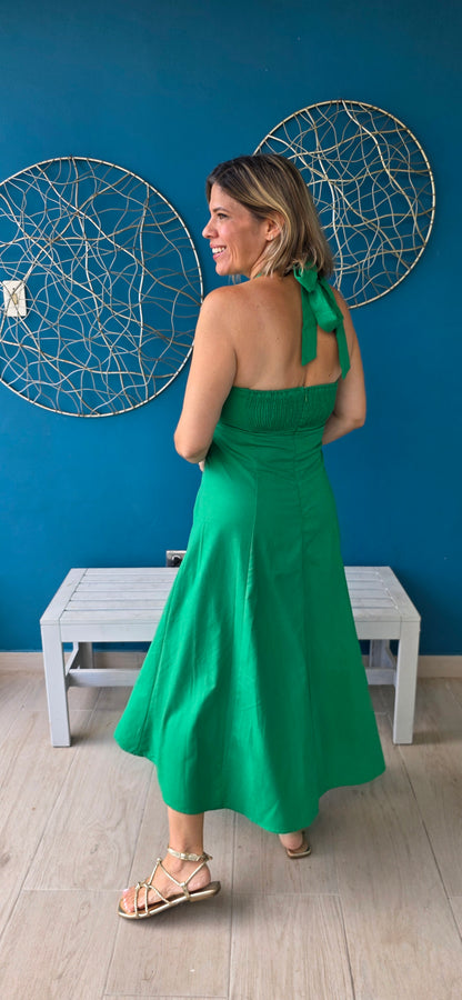 Emma Green Midi Dress