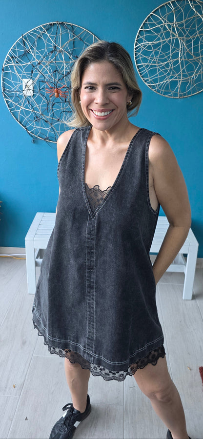 Karine Denim Dress
