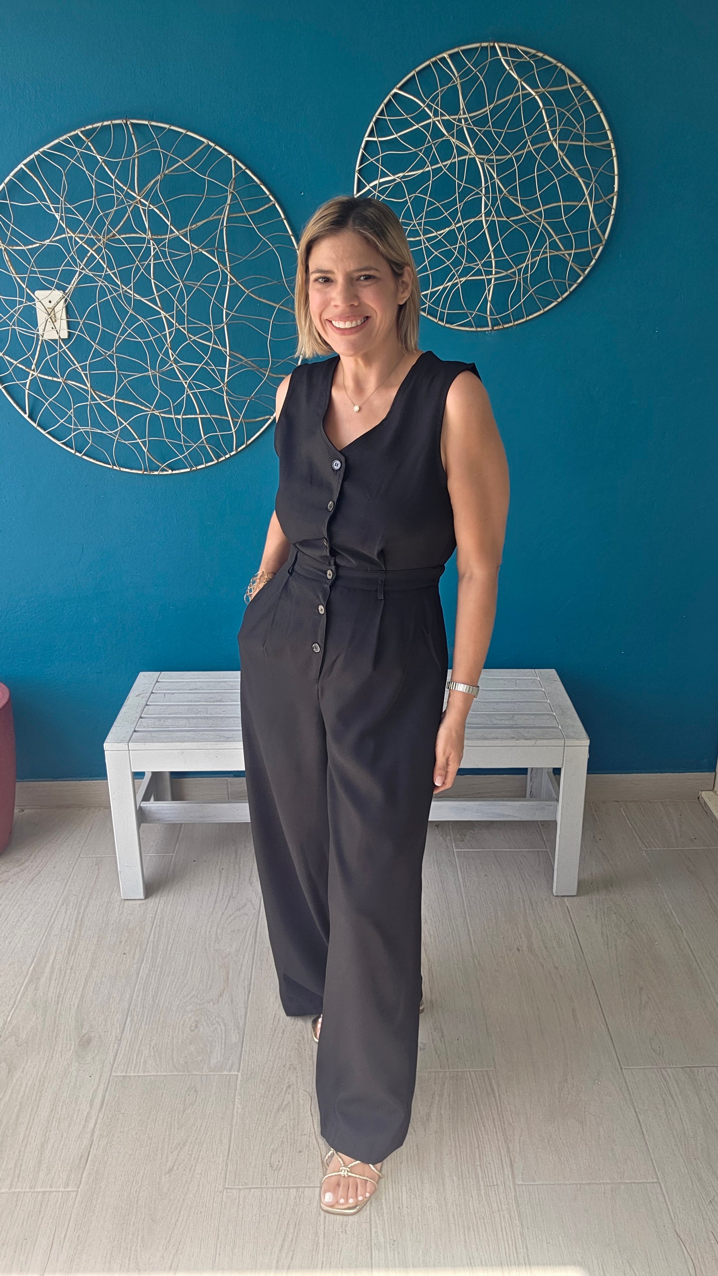 Ann Wide Leg Jumpsuit