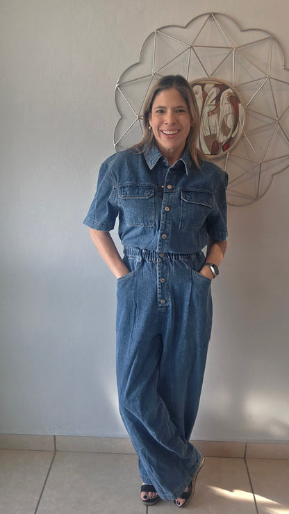 Amelia Denim Jumpsuit