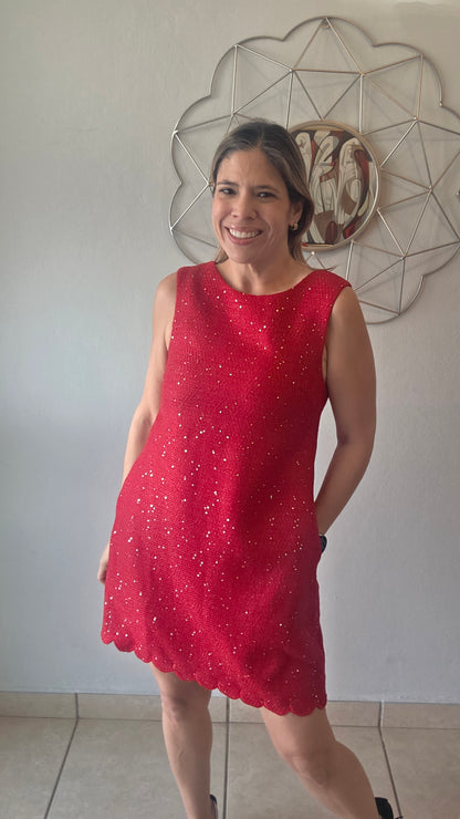 Sequin Sleeveless Dress