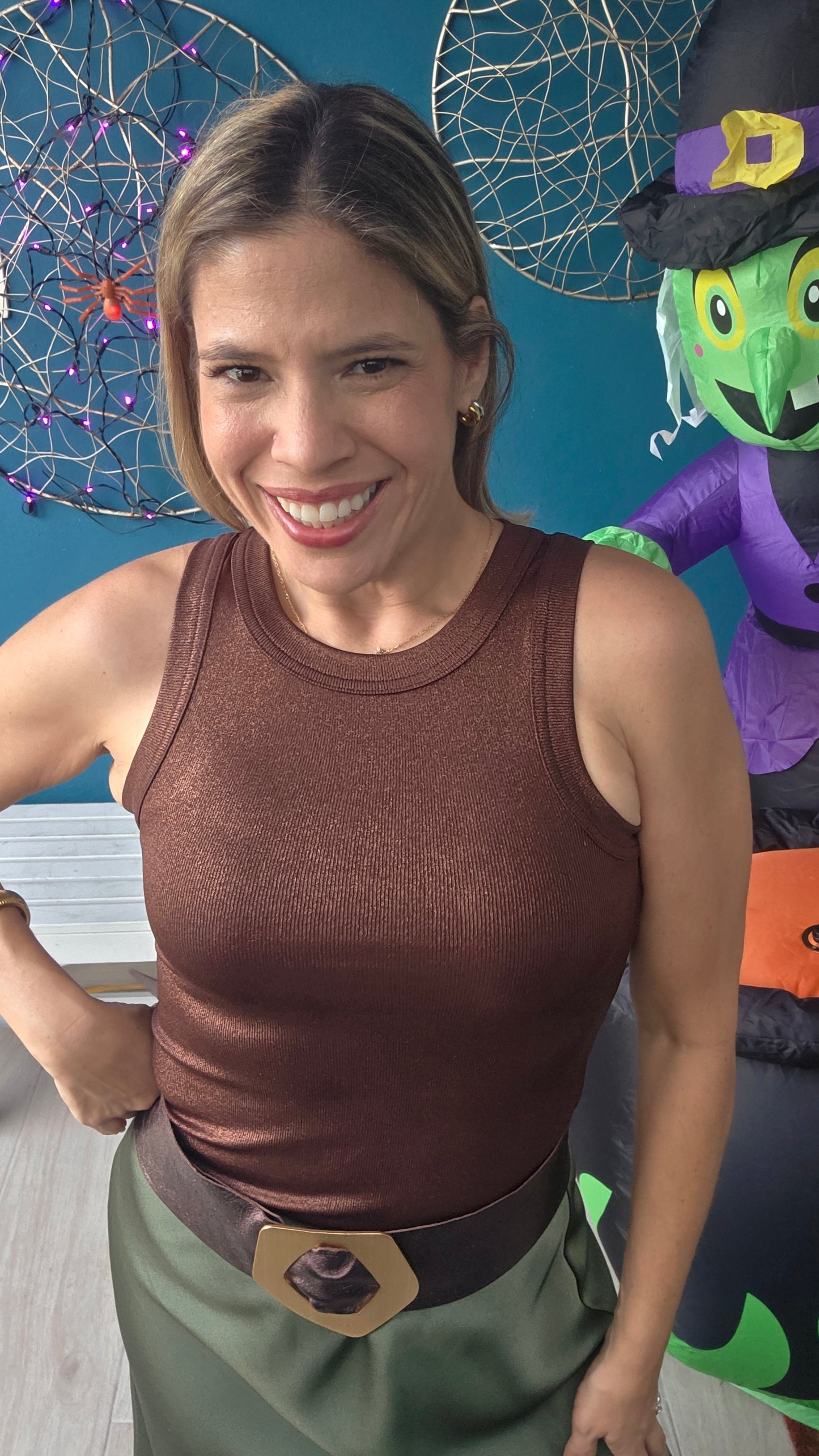 Pre Order Girona Matallic Tank Top