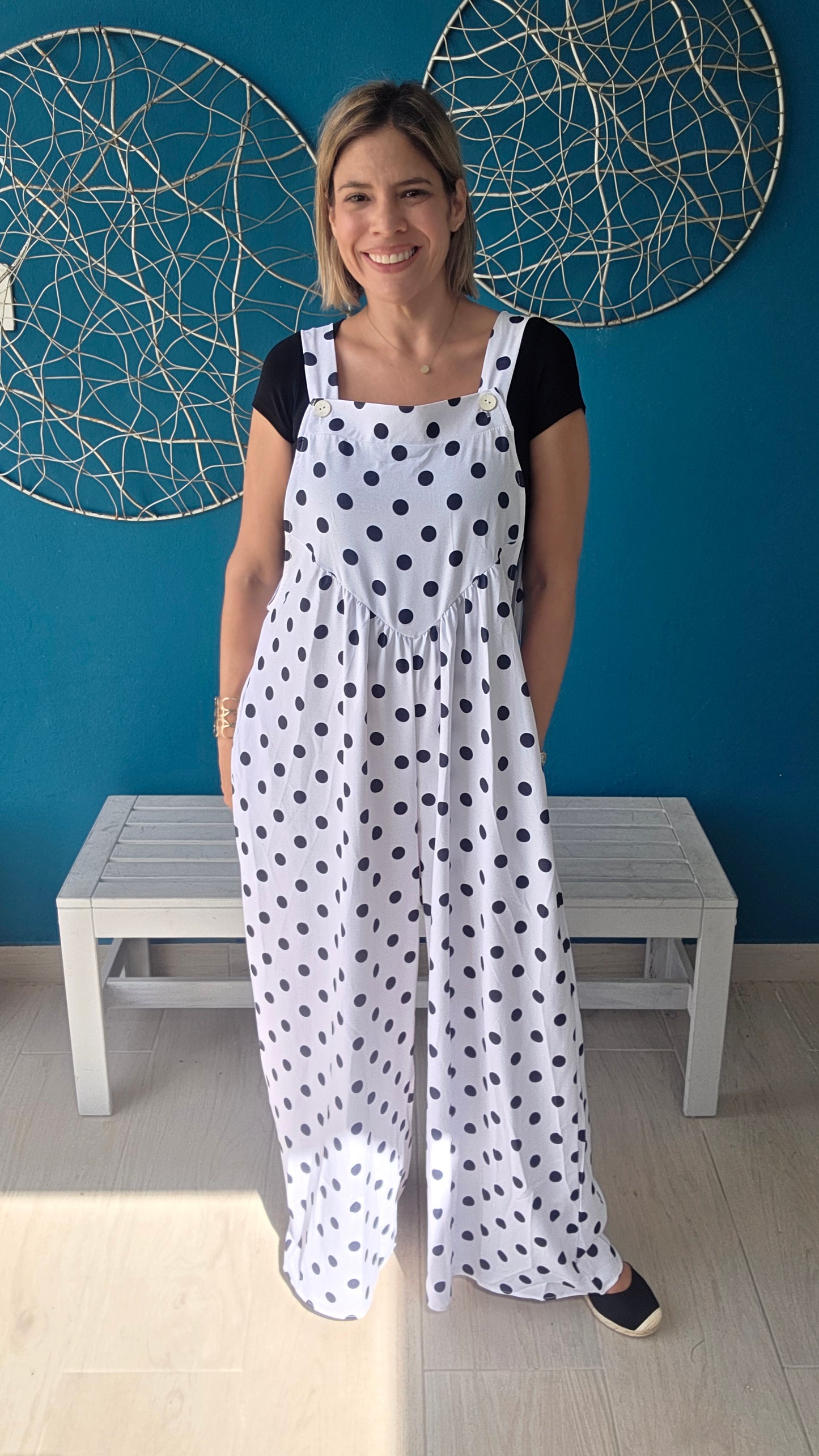The Simply Perfect Icon Polka Dot Jumpsuit