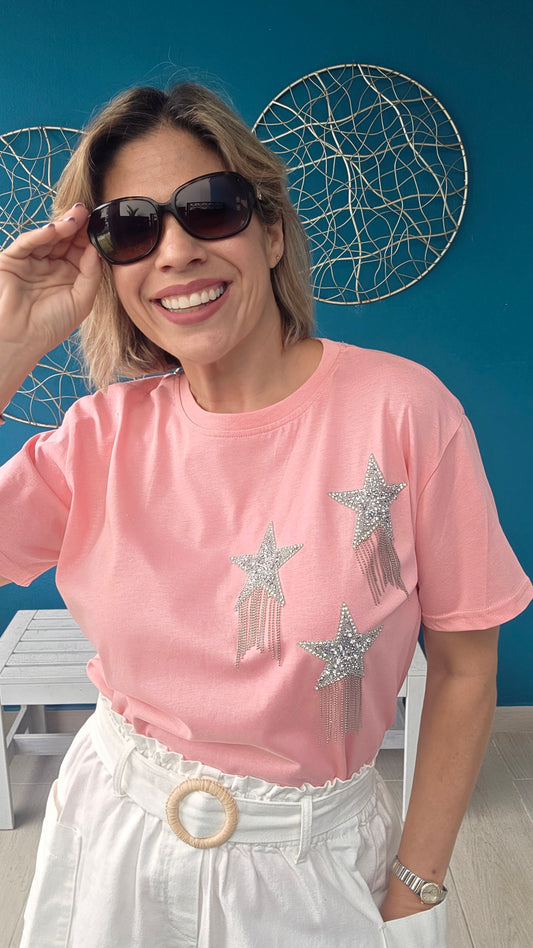 Stars Knit Top