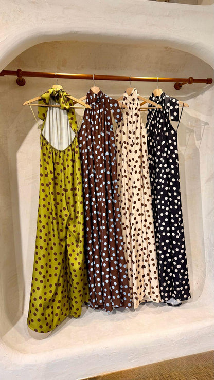 The Compliments Guaranteed Polka Dot Jumpsuit