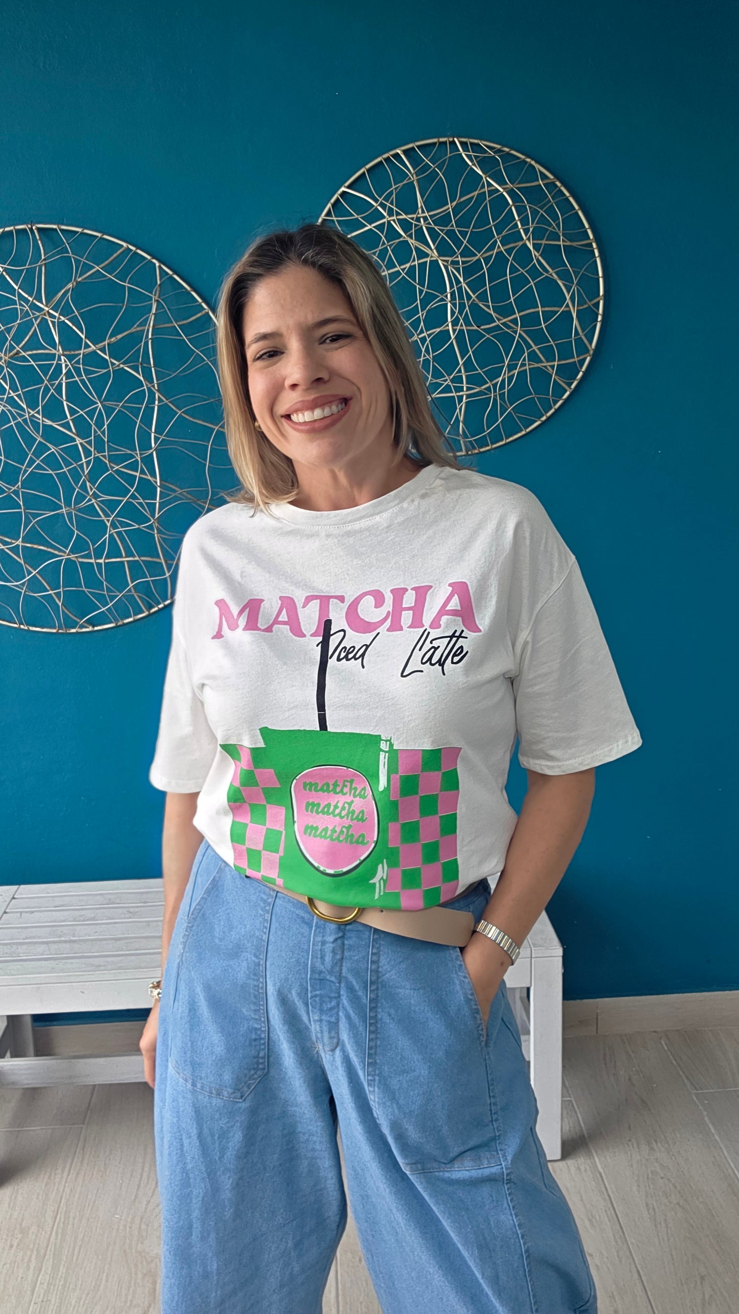 Matcha Print T-shirt