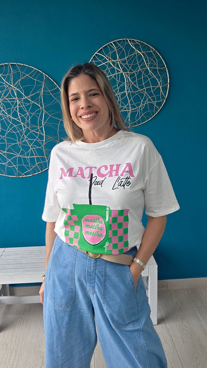 Matcha Print T-shirt