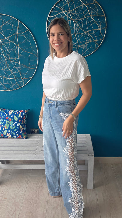Jena Lace Jeans