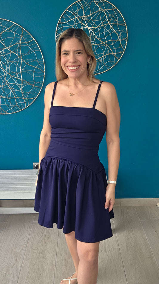 Navy Mini Dress