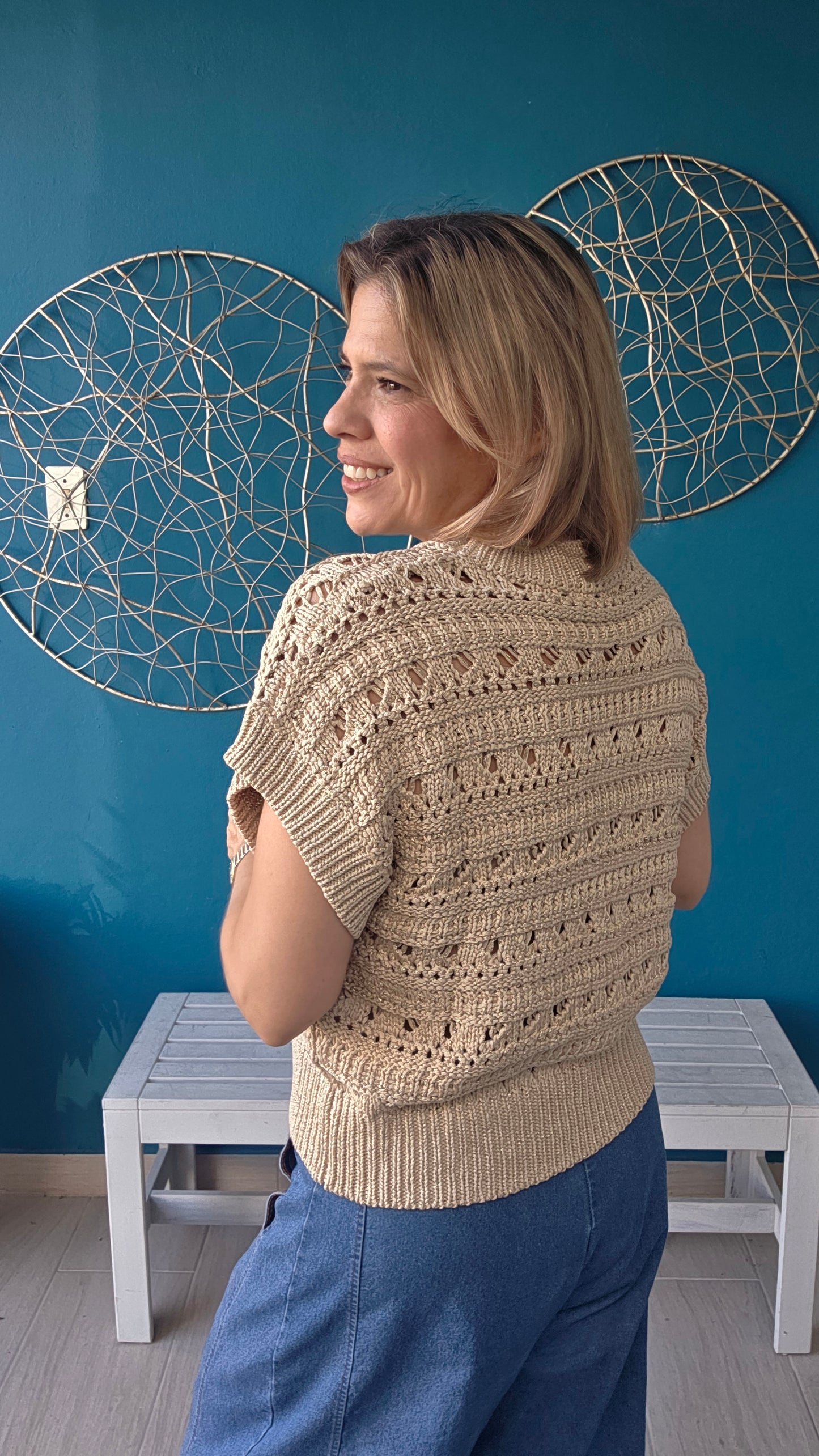 Crochet Sweater Top