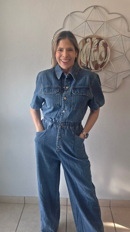 Amelia Denim Jumpsuit