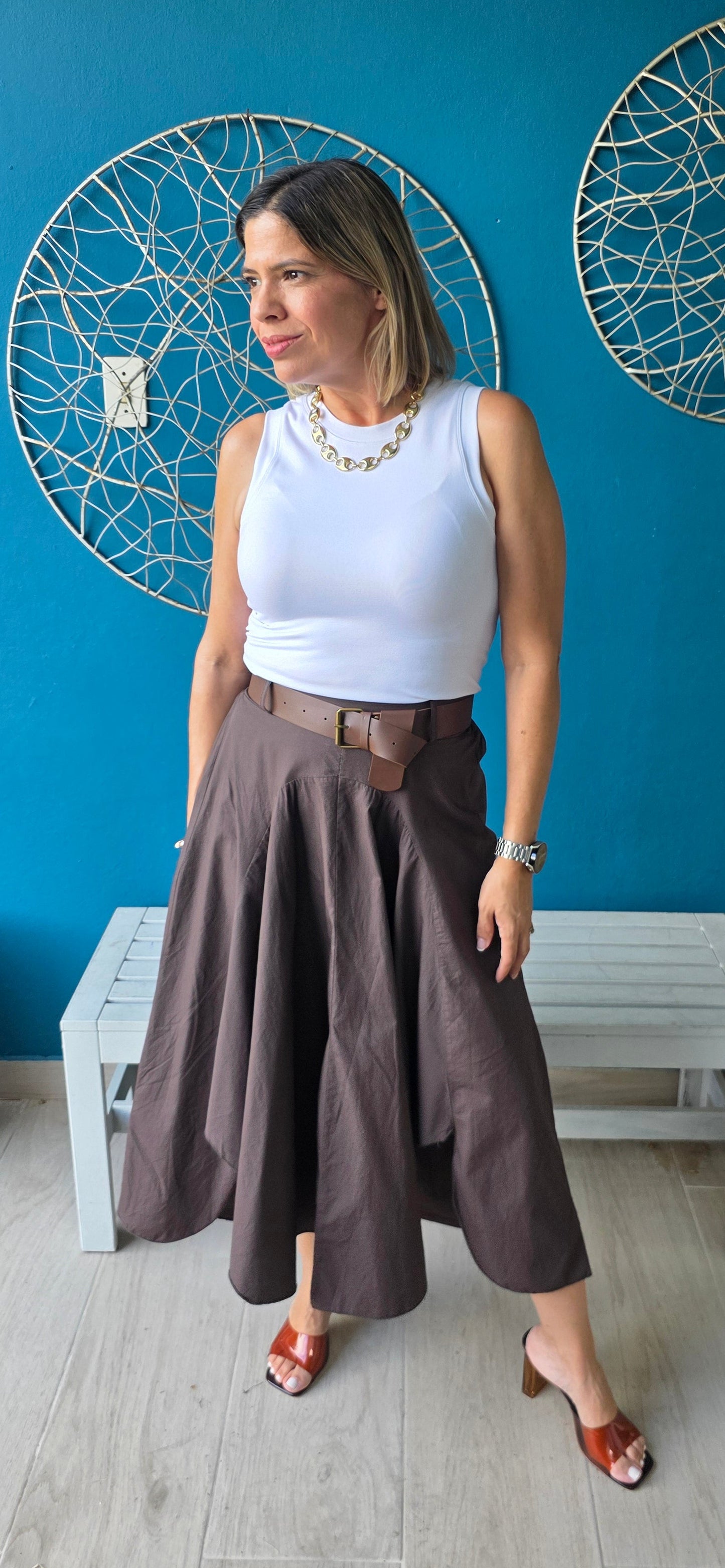 Palermo Cotton Skirt