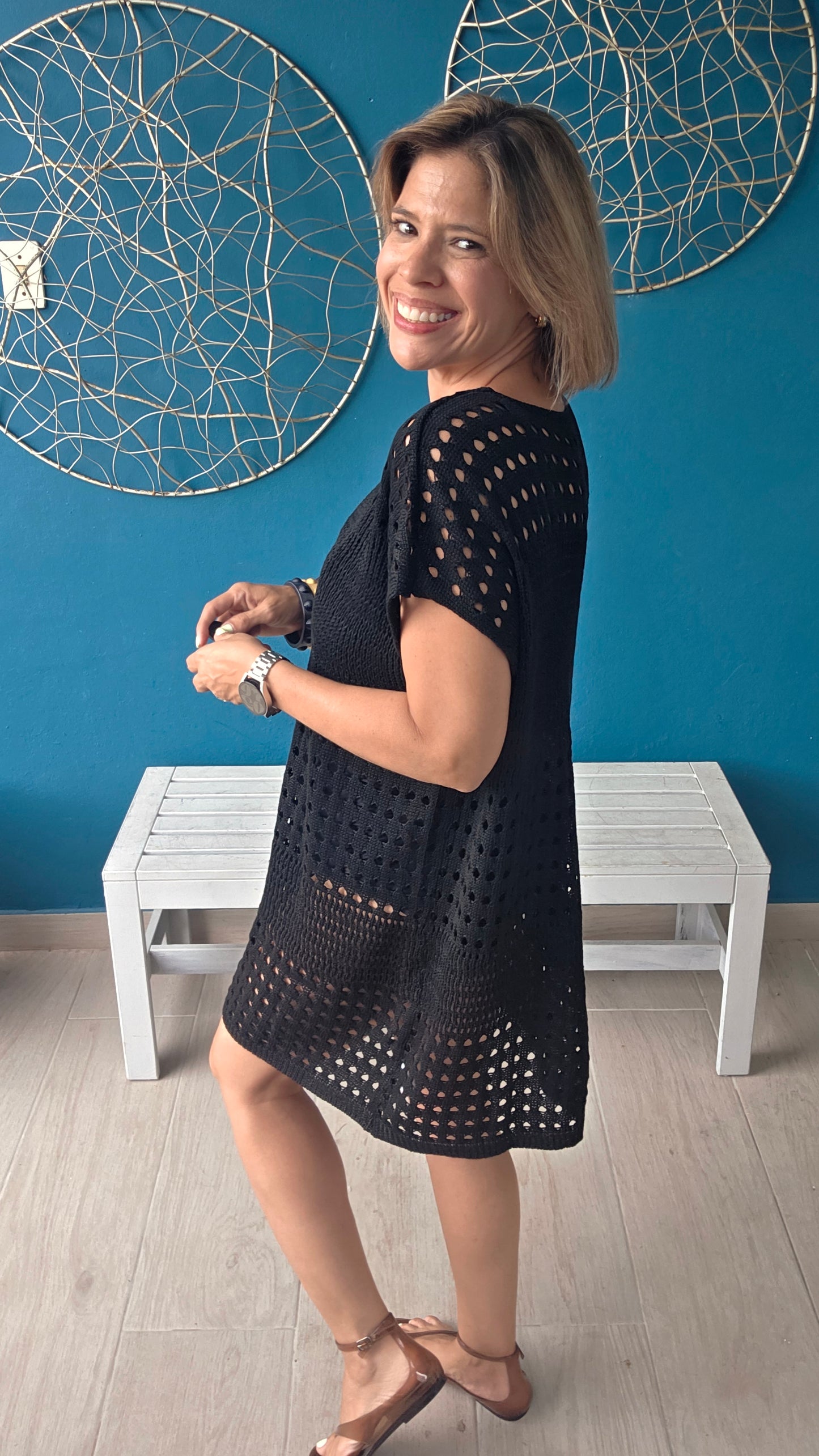 Boho Crochet Cover Up