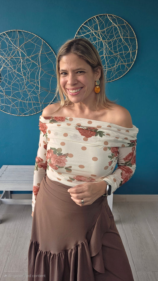Enya Off-shoulder Top