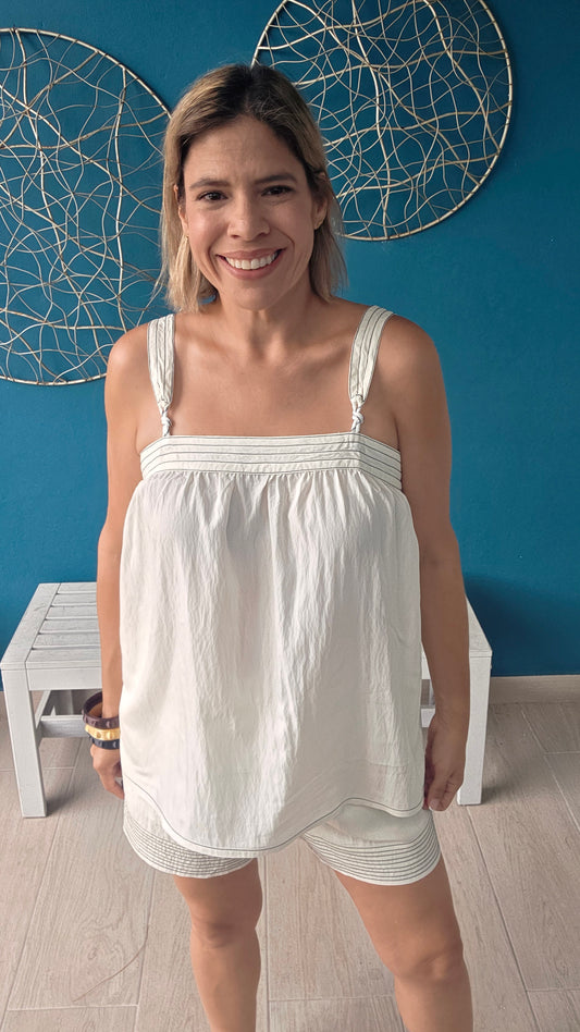 Rope White Top