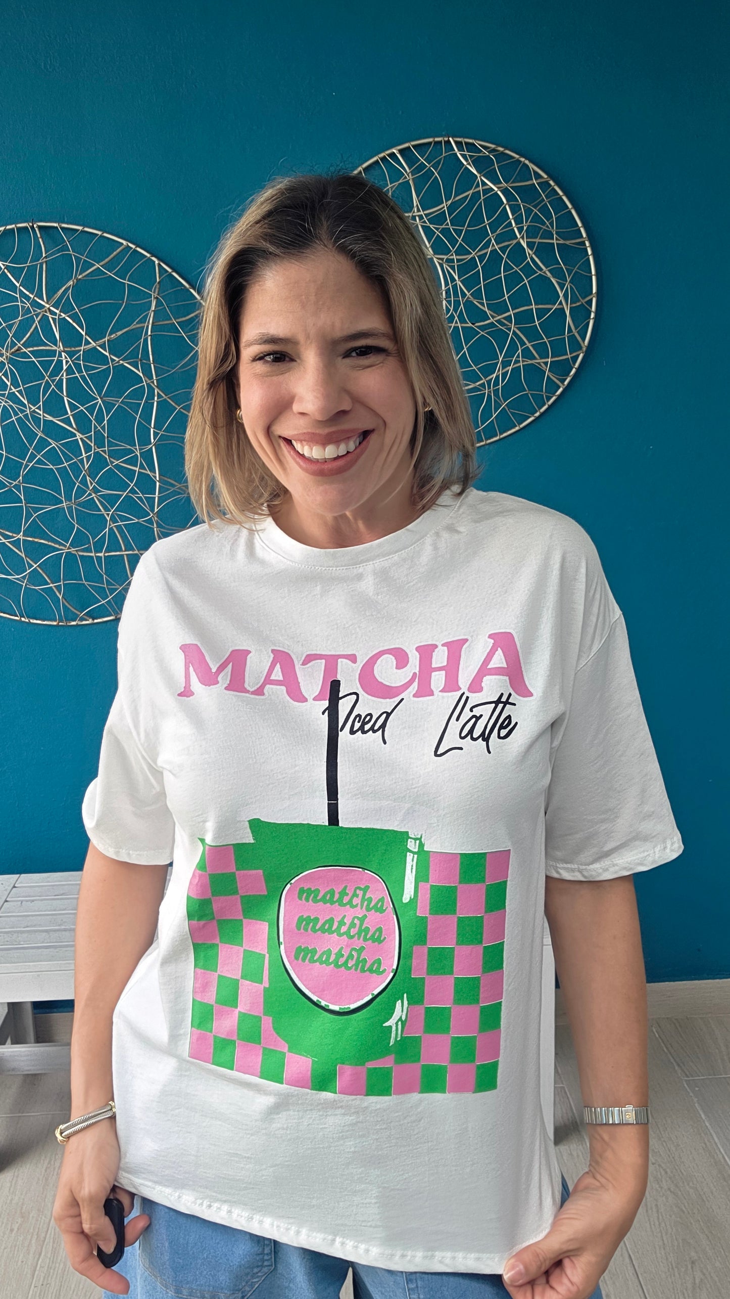 Matcha Print T-shirt