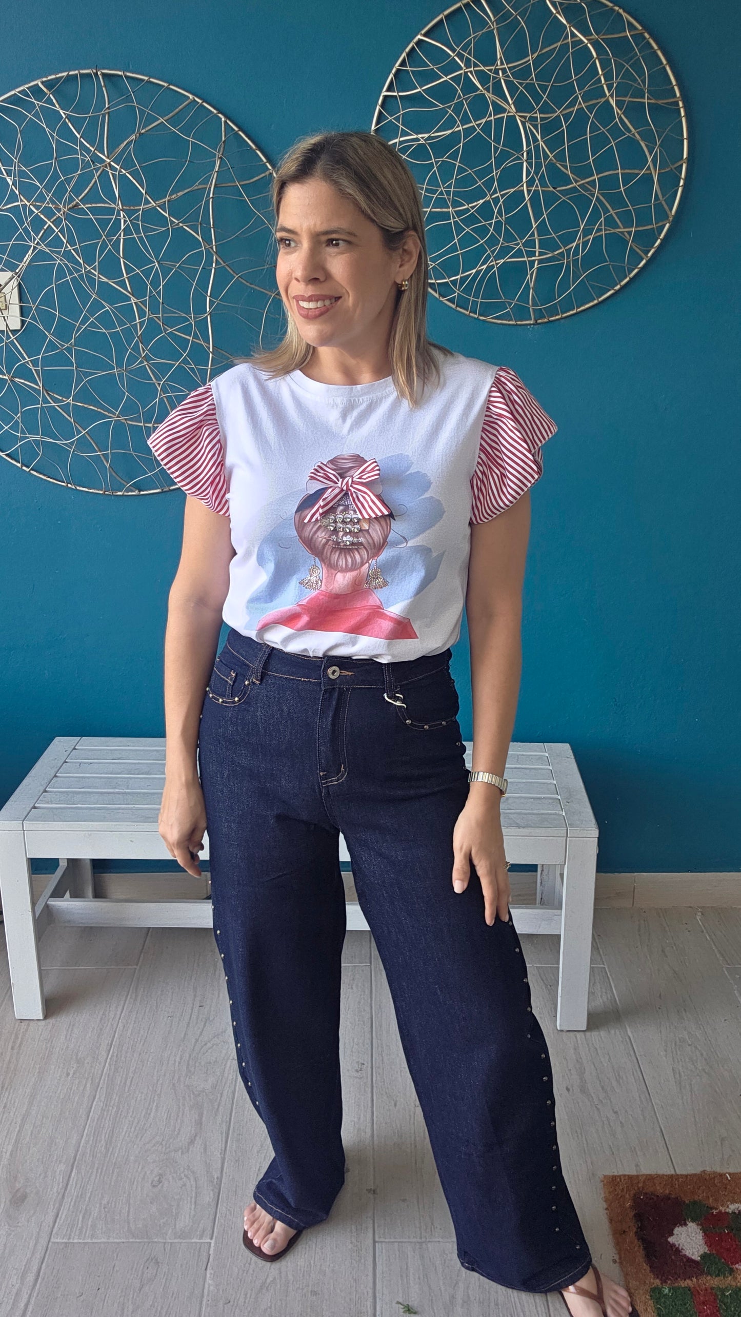 Barcelona Stud Jeans