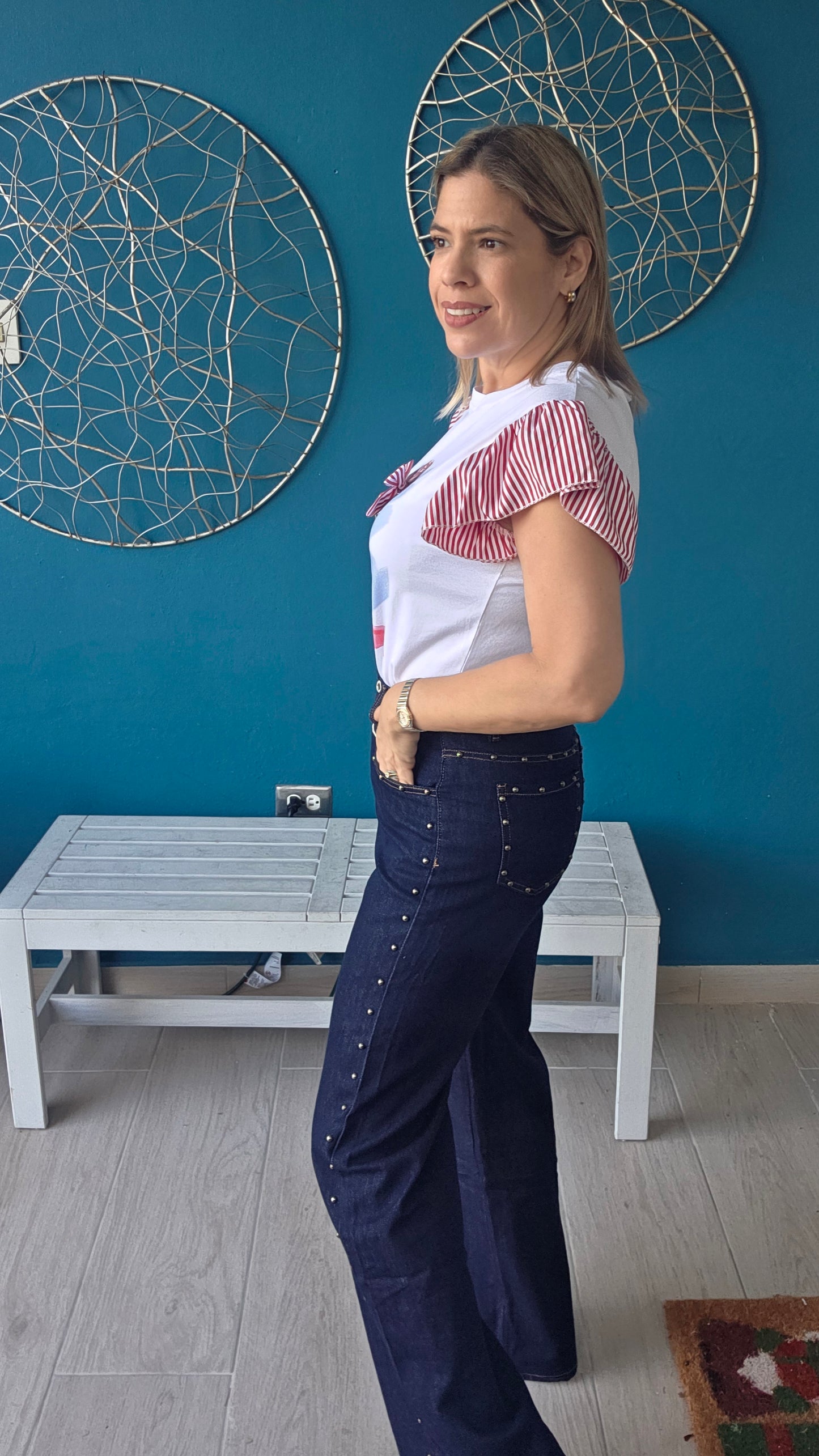 Barcelona Stud Jeans