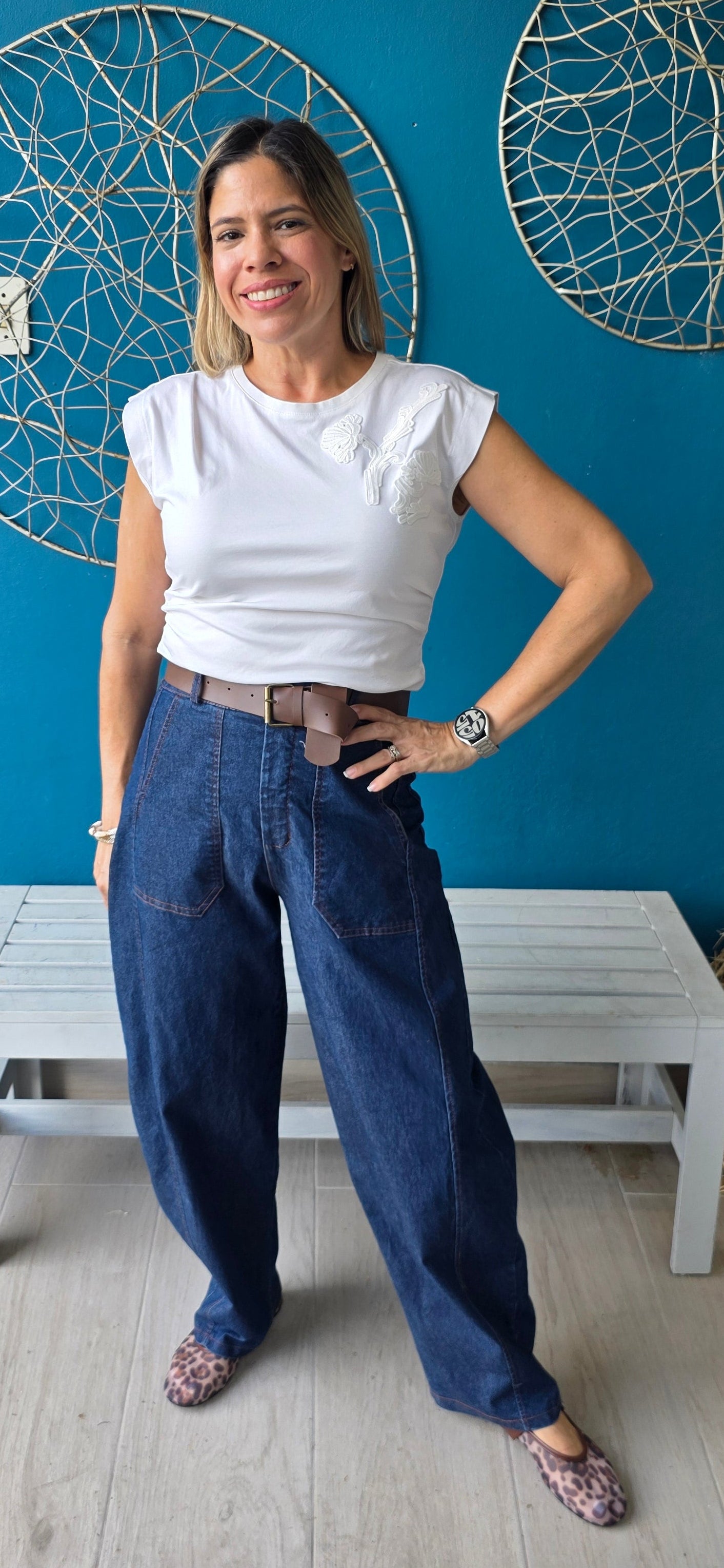 Siena Tencel Barrel Pants