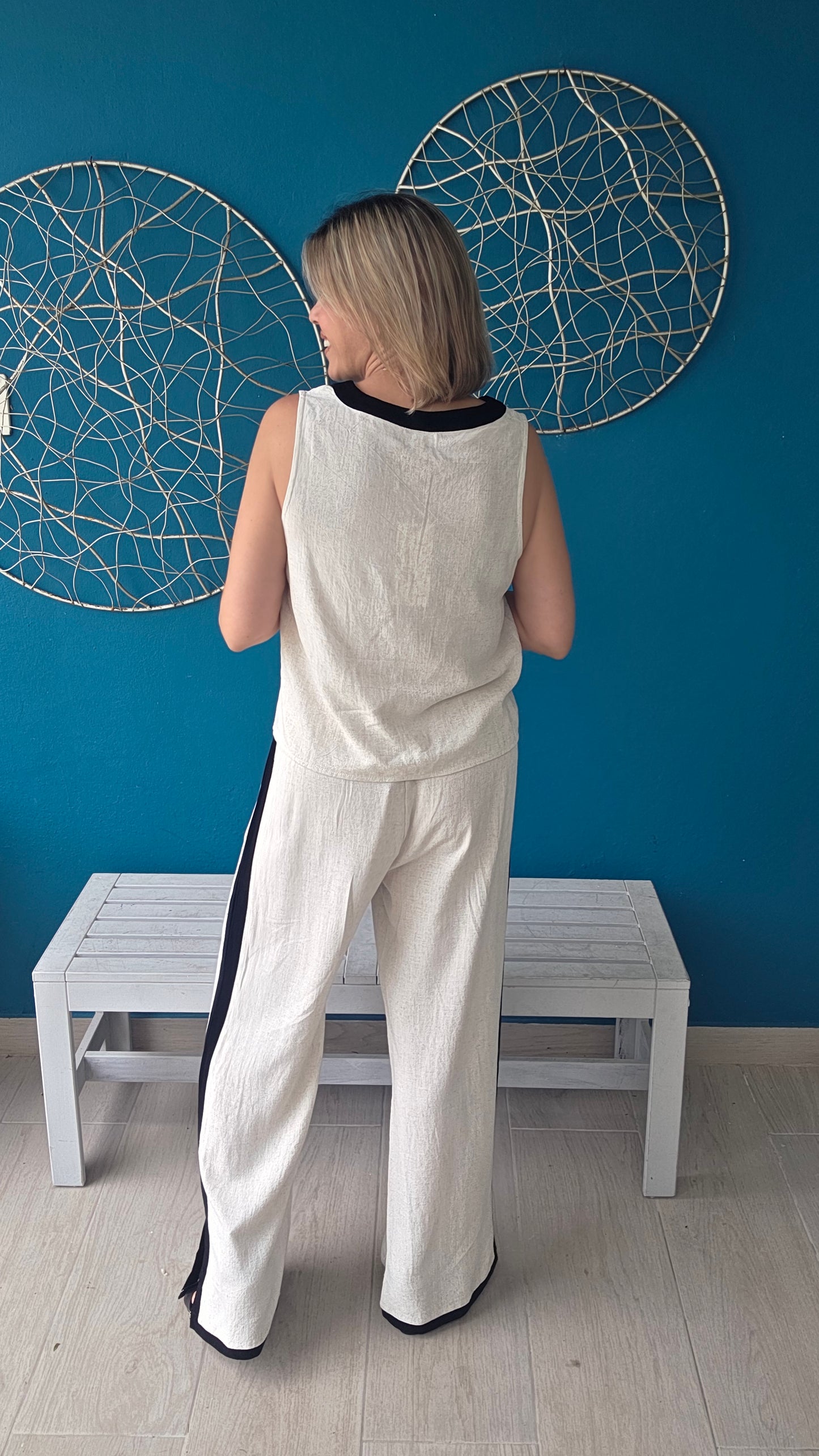 Carla Long Pants Set