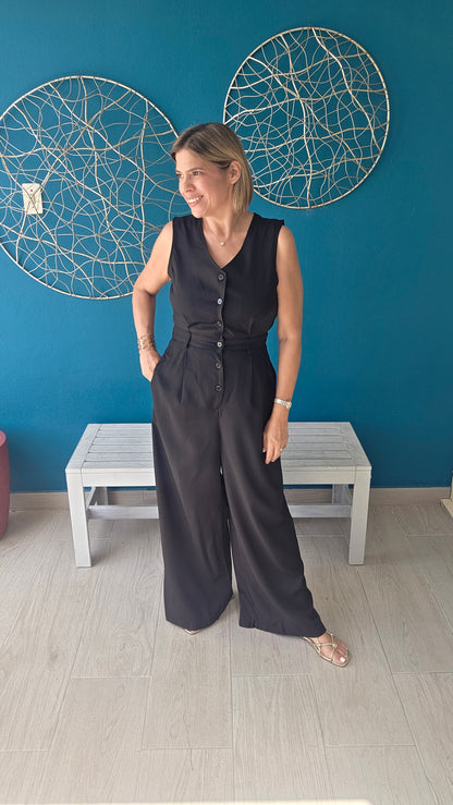Ann Wide Leg Jumpsuit