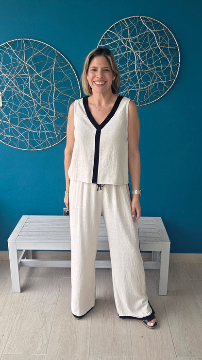 Carla Long Pants Set