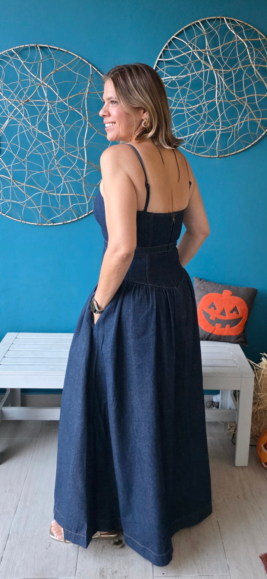 The One You Need Dark Denim Dress