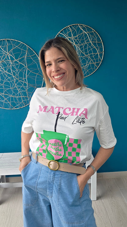 Matcha Print T-shirt