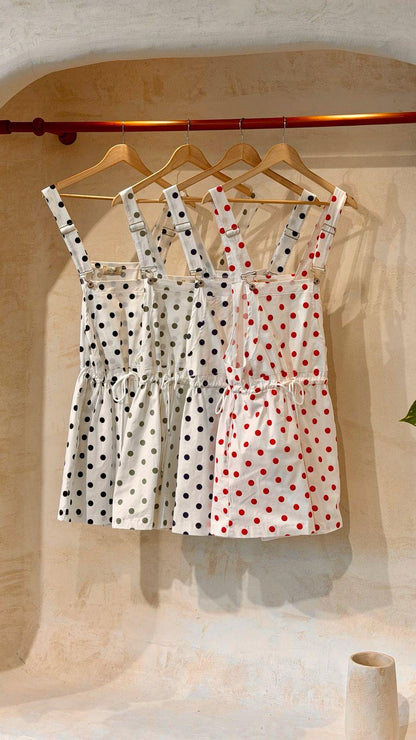 Pre Order Polka Dot Overall (available aprox. June 26)