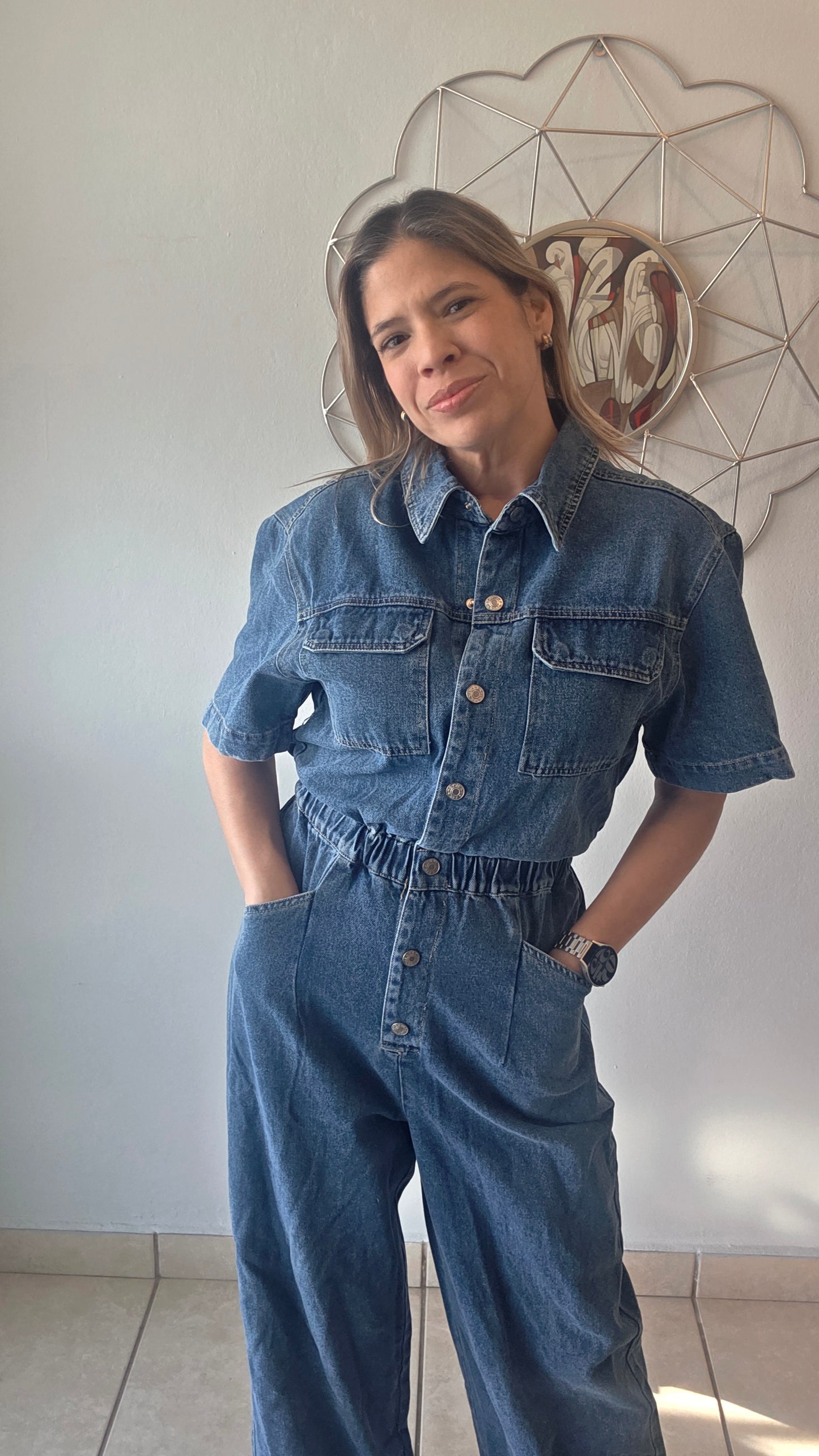 Amelia Denim Jumpsuit