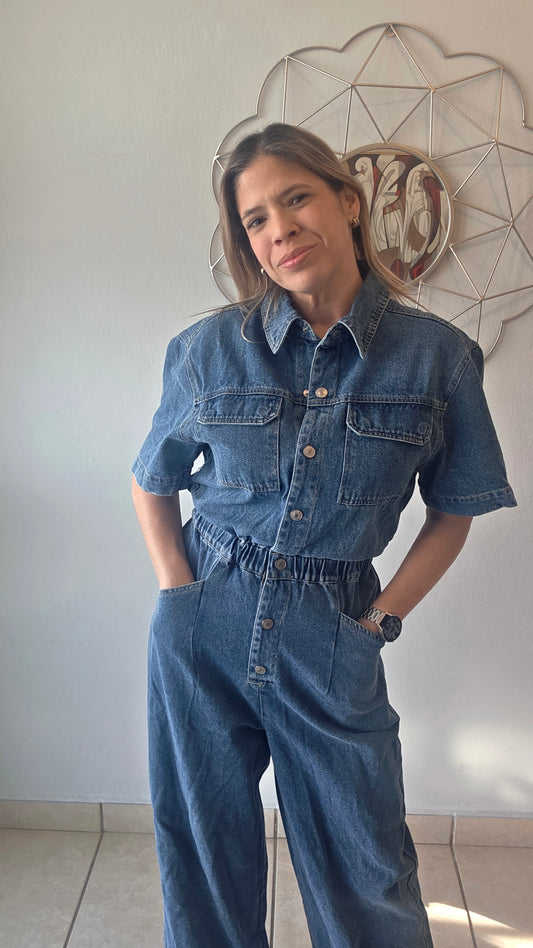 Amelia Denim Jumpsuit