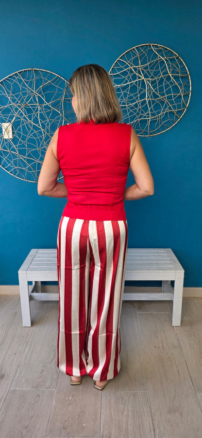 Vera Stripe Ballon Pants