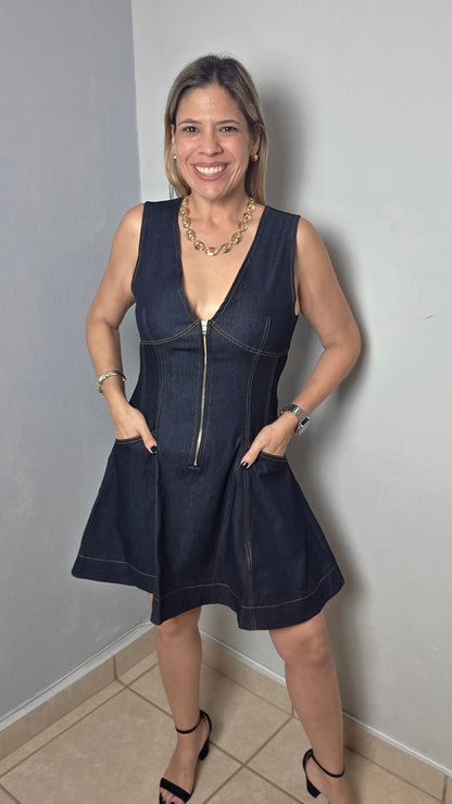 Denim Mini Dress