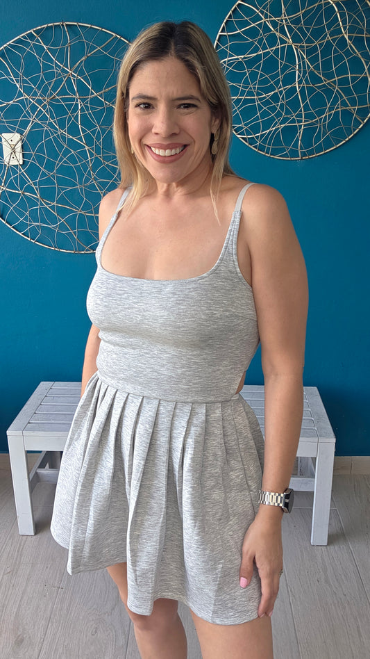 Cut Out Romper Dress