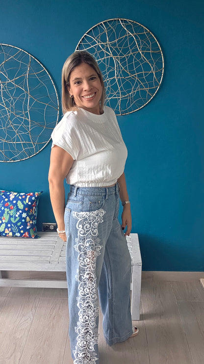 Jena Lace Jeans