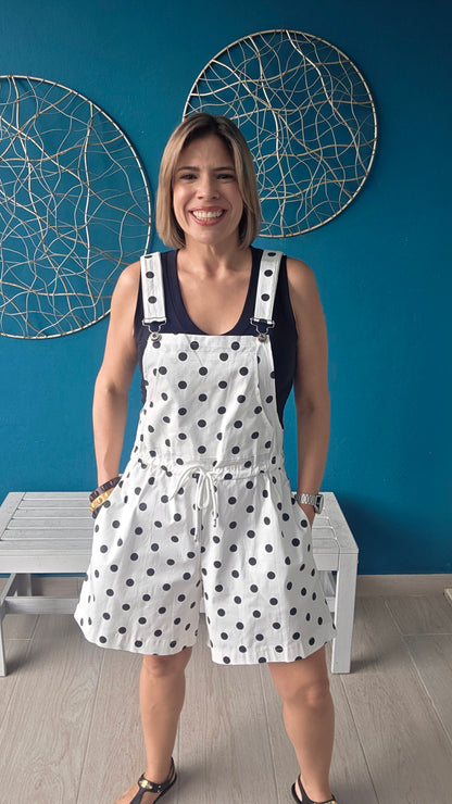 Polka Dot Overall