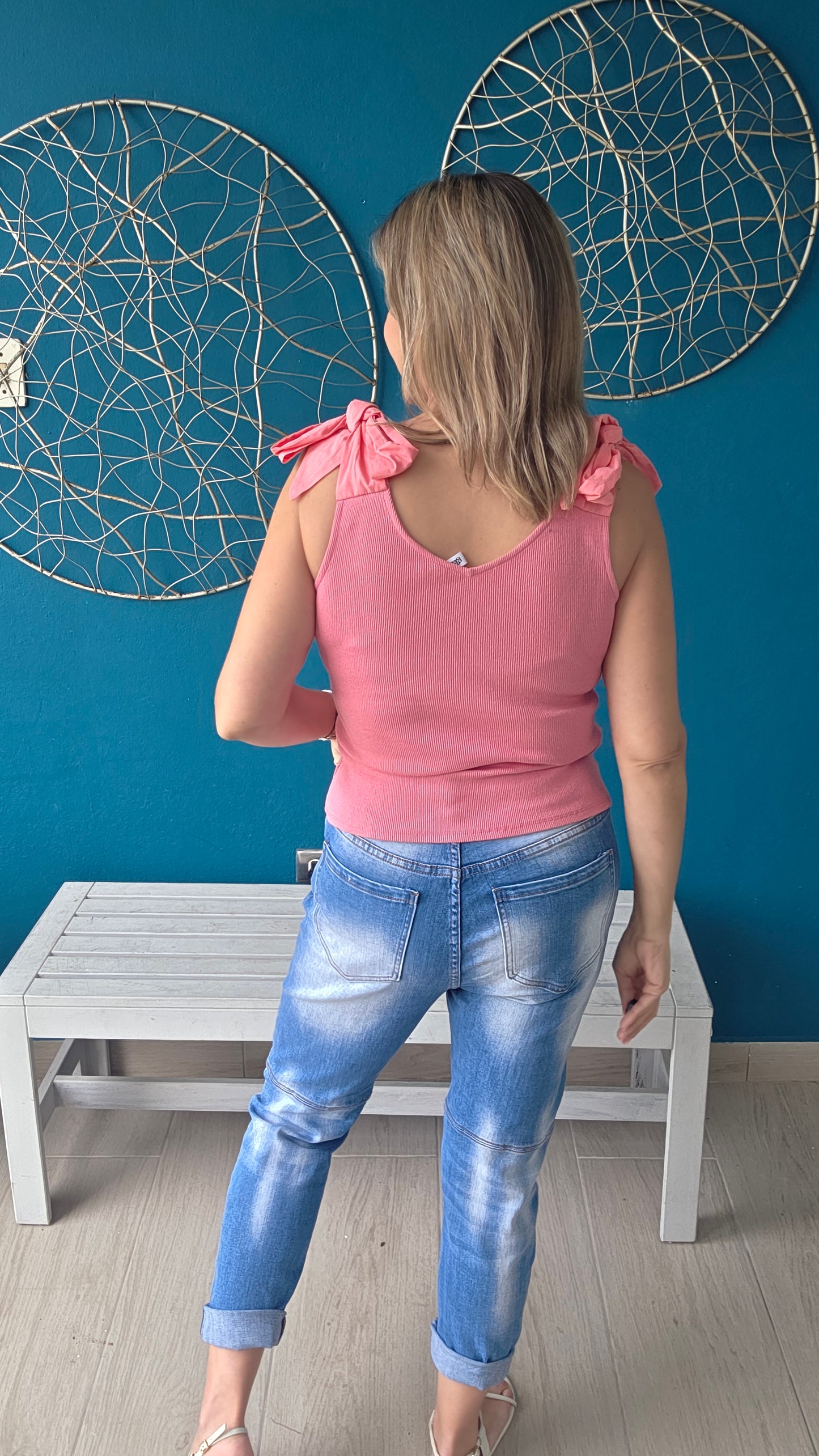 Heart Embroided Jeans