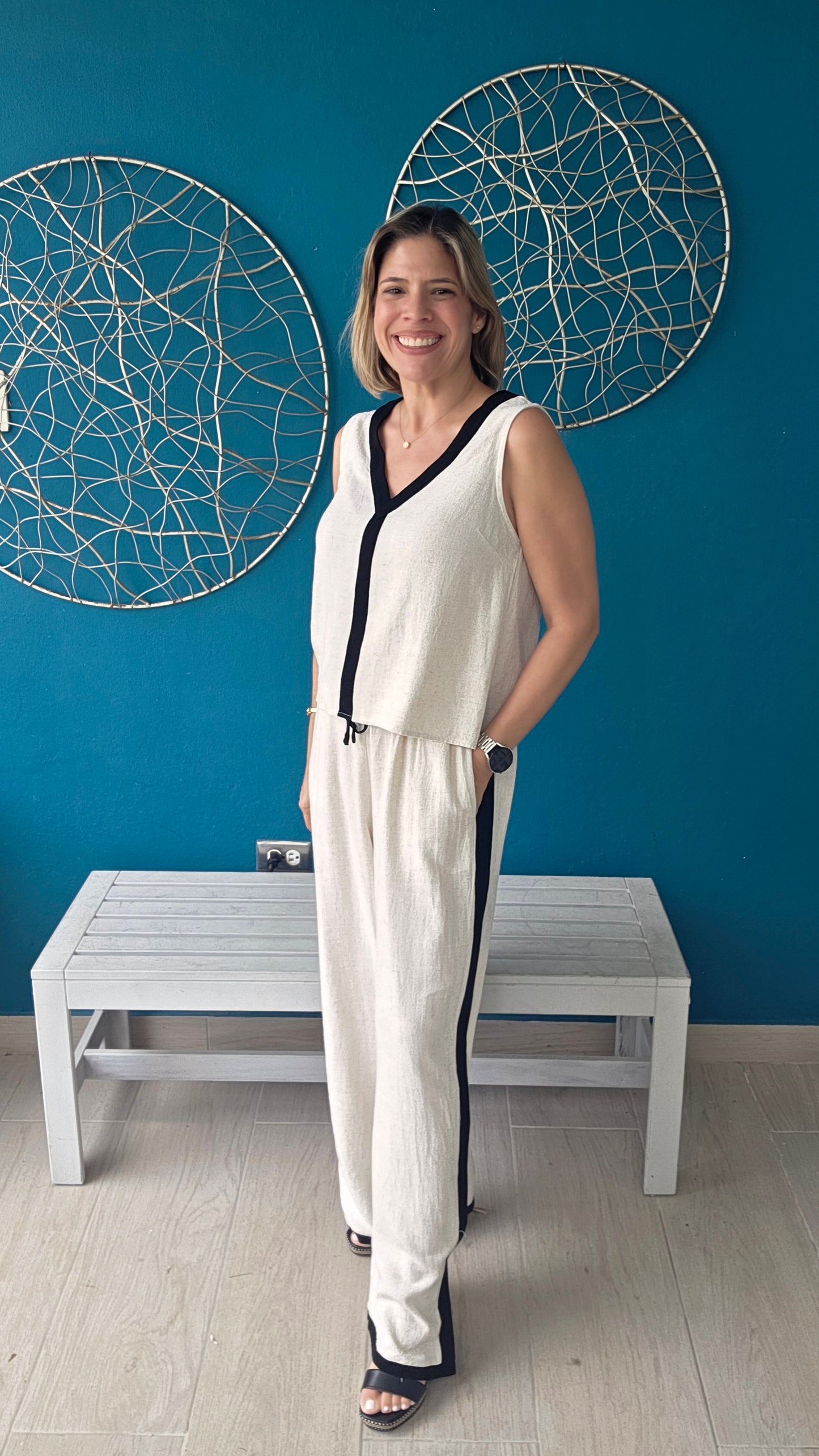 Carla Long Pants Set