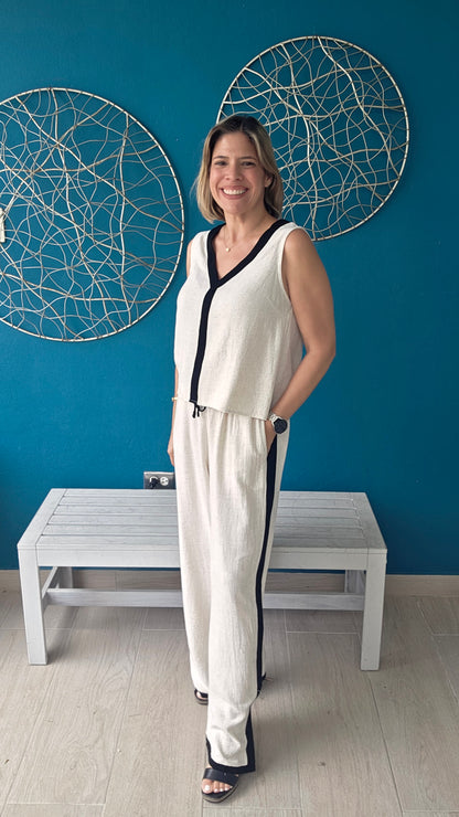 Carla Long Pants Set