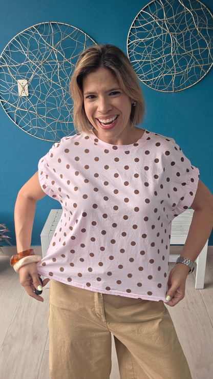 Lina Polka Dots Top