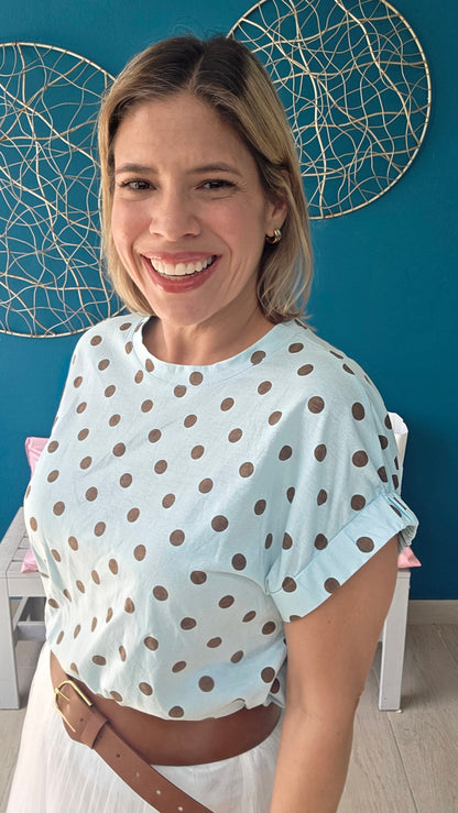 Lina Polka Dots Top