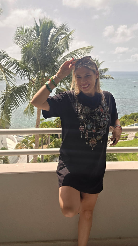Jewelry T-Shirt Dress